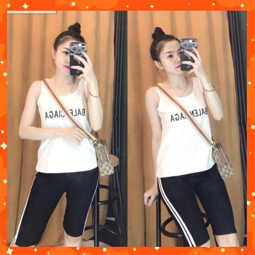 [ẢNH THẬT] ( ĐỒ NỮ ĐẸP ) ĐỒ BỘ NỮ QUẦN LỮNG SÁT NÁCH