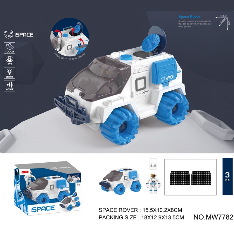 Đồ chơi tàu vũ trụ / oto / Đồ chơi bé trai có âm thanh và đèn sáng chất liệu nhựa Cao Cấp