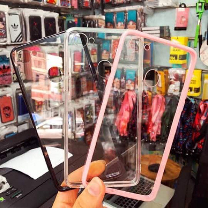 Ốp lưng iphone trong suốt viền màu hàn quốc đẹp 6/6plus/6s/6splus/7/7plus/8/8plus/x/xs/11/12/pro/max/plus/promax | BigBuy360 - bigbuy360.vn