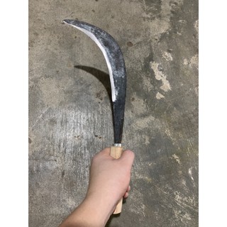 Liềm cắt lúa, phát cỏ cán gỗ