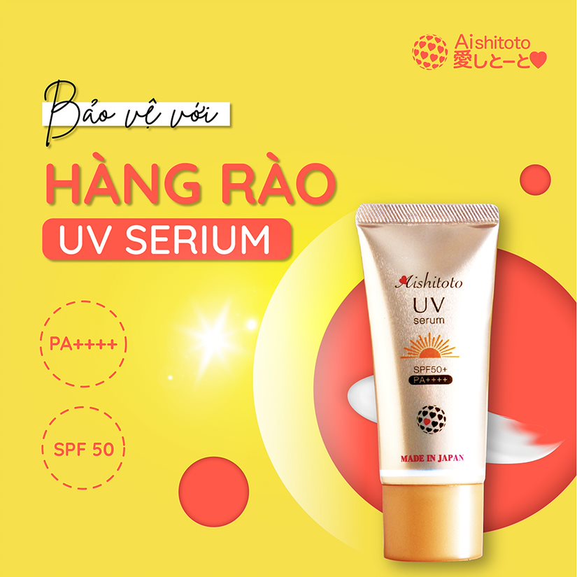 Serum chống nắng - Aishitoto UV Serum 30g