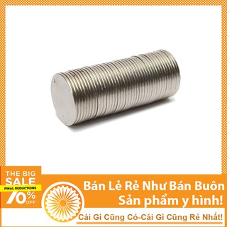 Nam Châm Đất Hiếm 15x1mm - 1 Viên