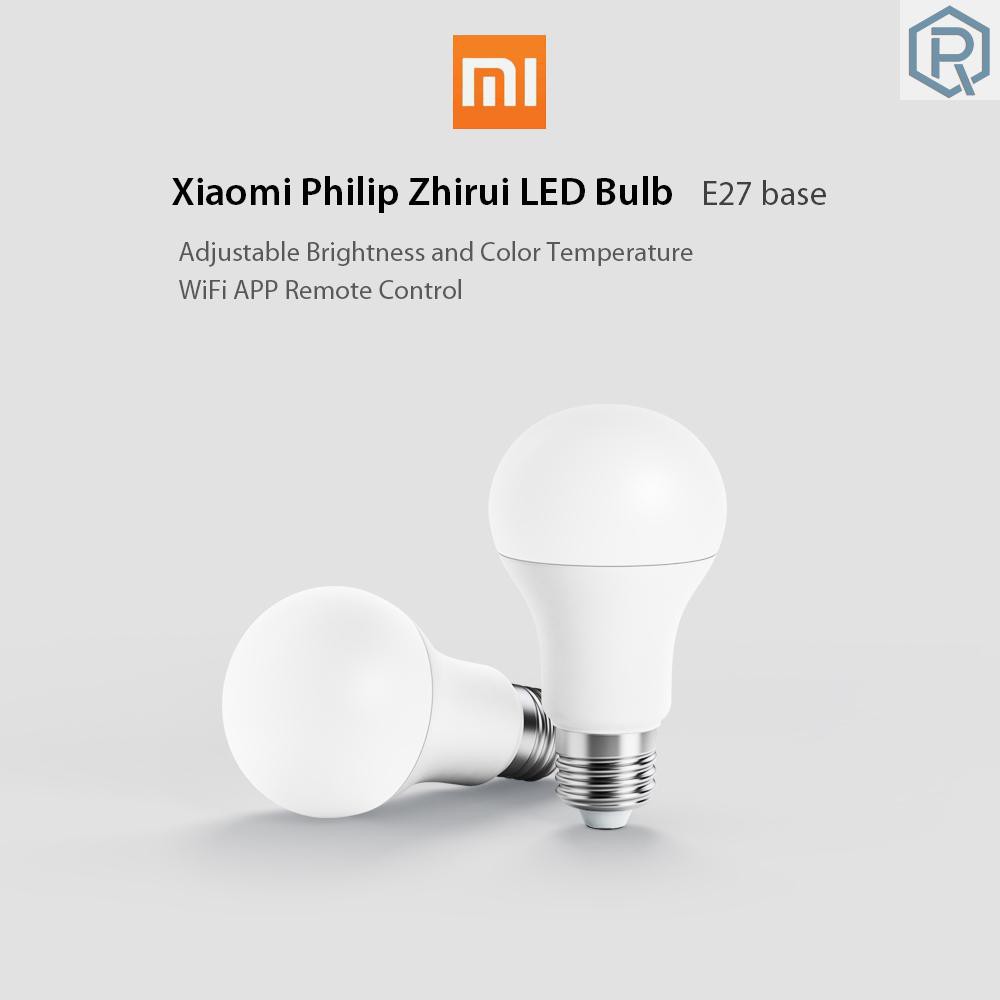 Bóng Đèn Led Thông Minh Xiaomi Mijia 3000k-5700k E27 Kết Nối Wifi