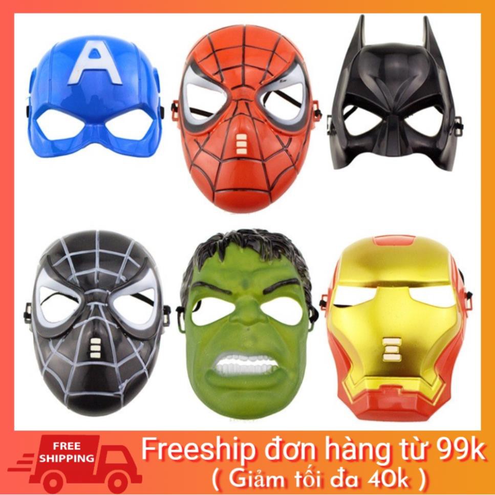 [BAO GIÁ SHOPEE] Đồ chơi mặt nạ cosplay siêu anh hùng Aveng