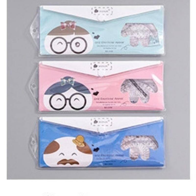 ⭐ iLado ⭐   Bộ Thước Kẻ 4 Món 15cm Thước đo kích thước Dụng Cụ Vẽ Hình Học Thước kẻ học sinh dễ thương chất lượng cao Tiện Lợi Hoạt Hình trong suốt có túi đựng In Họa Tiết Hoạt Hình dễ thương