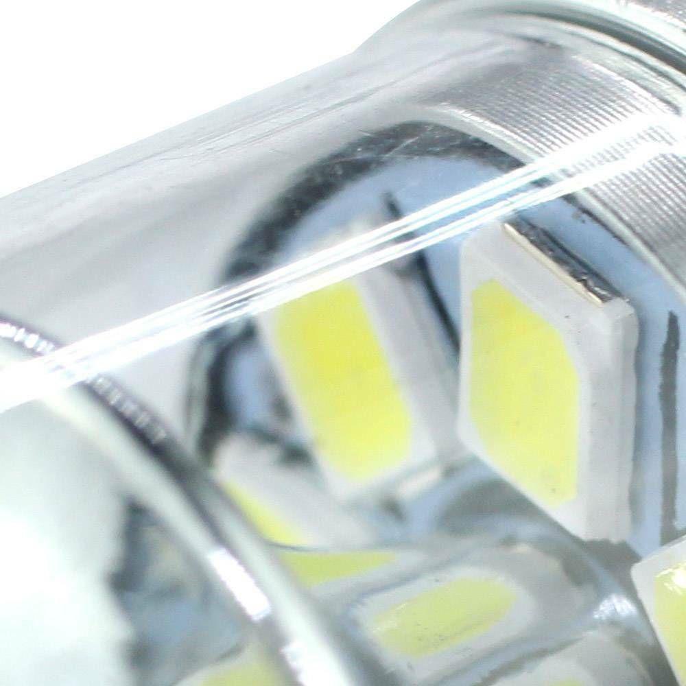 WONDER 2Pcs/Set Car Fog Light P21w Hi/Low Kit Beam Signal Lights LED Super Bright 1156 1157 DRL