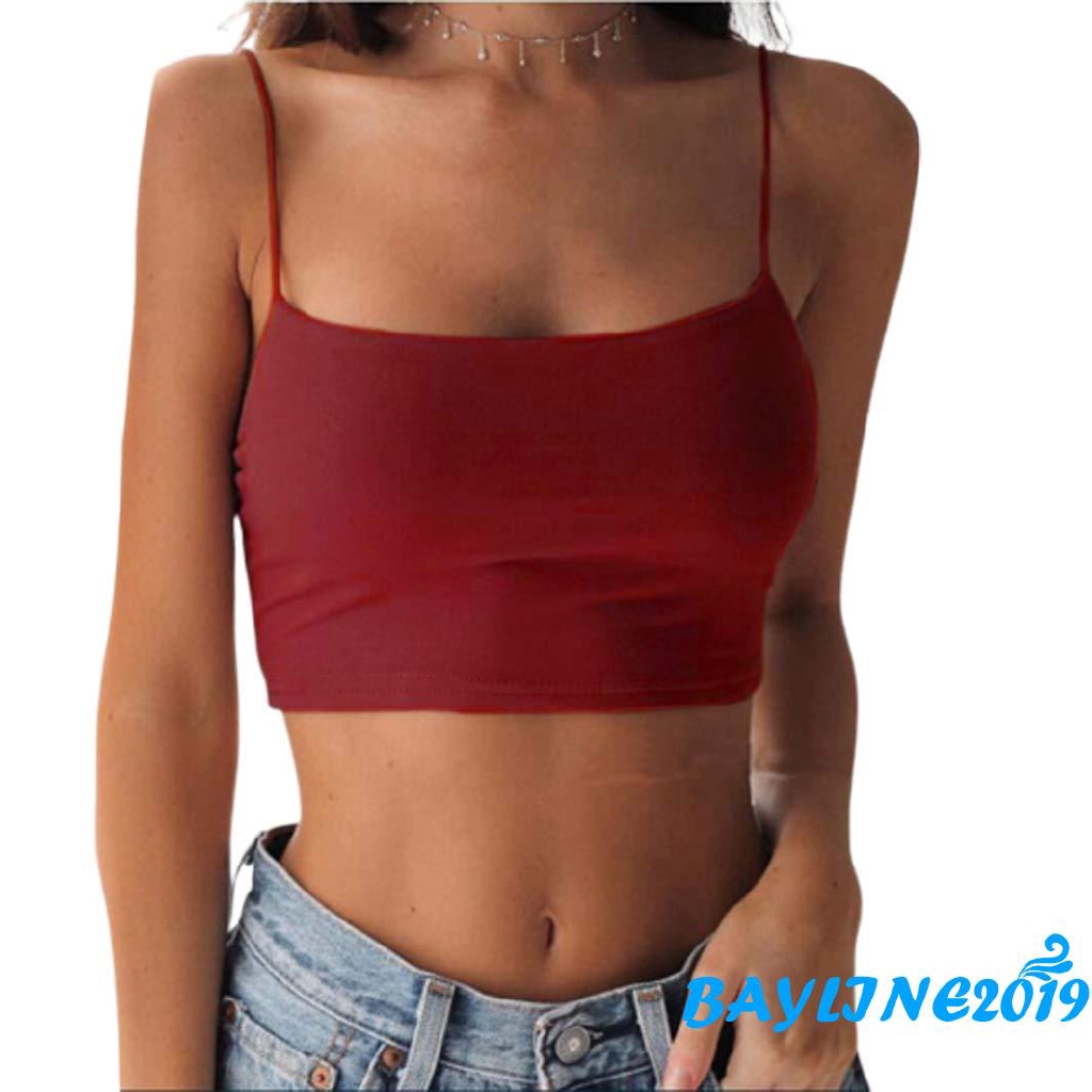 Áo dây màu trơn quyến rũ cho nữ