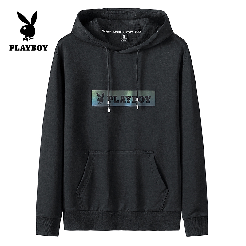 Áo hoodie Playboy Tay Dài In Hoạ Tiết Đơn Giản Trẻ Trung Cho Nam Giới