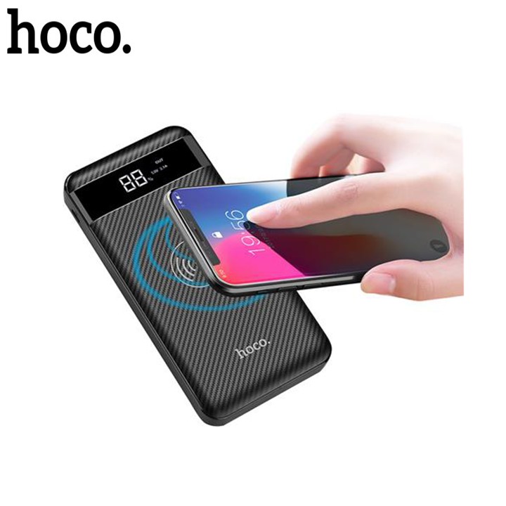 Sạc dự phòng không dây 10000mAh cao cấp nhãn hiệu Hoco J11 - Hàng chính hãng bảo hành 12 tháng