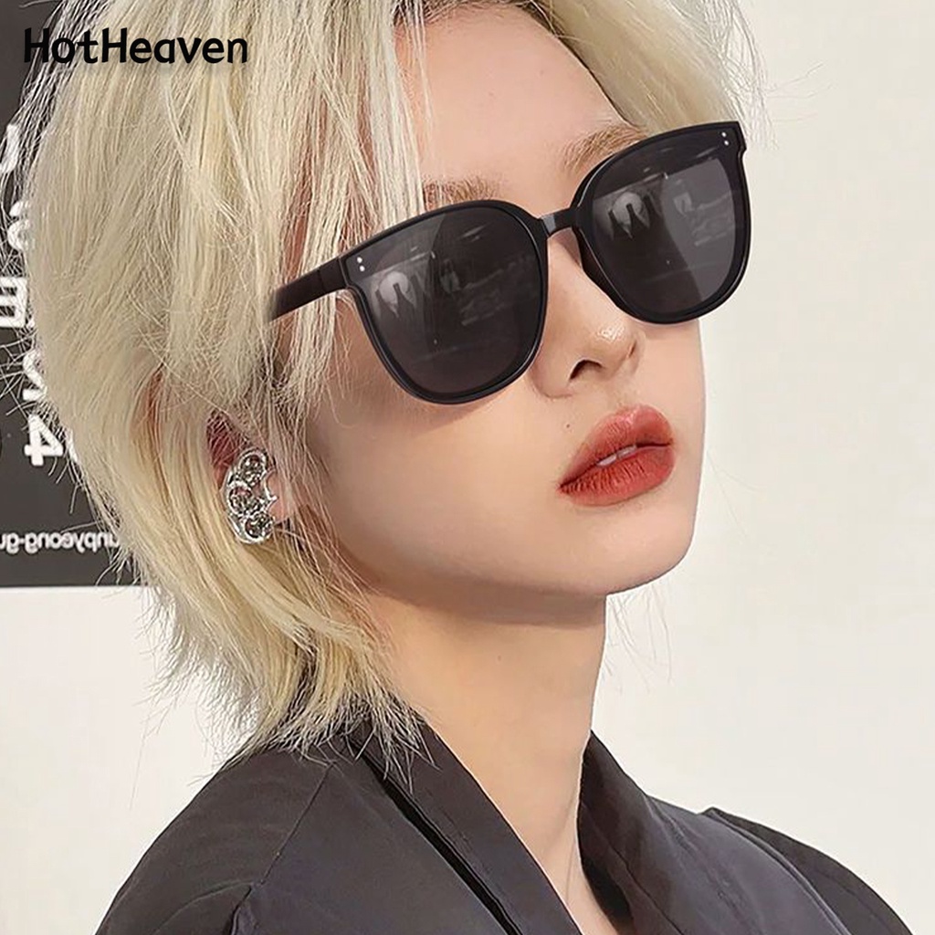 Kính Mát Gọng Oval Chống Tia UV 5 Màu Thời Trang