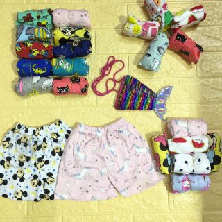 Combo 10 quần chục bozip bé gái
