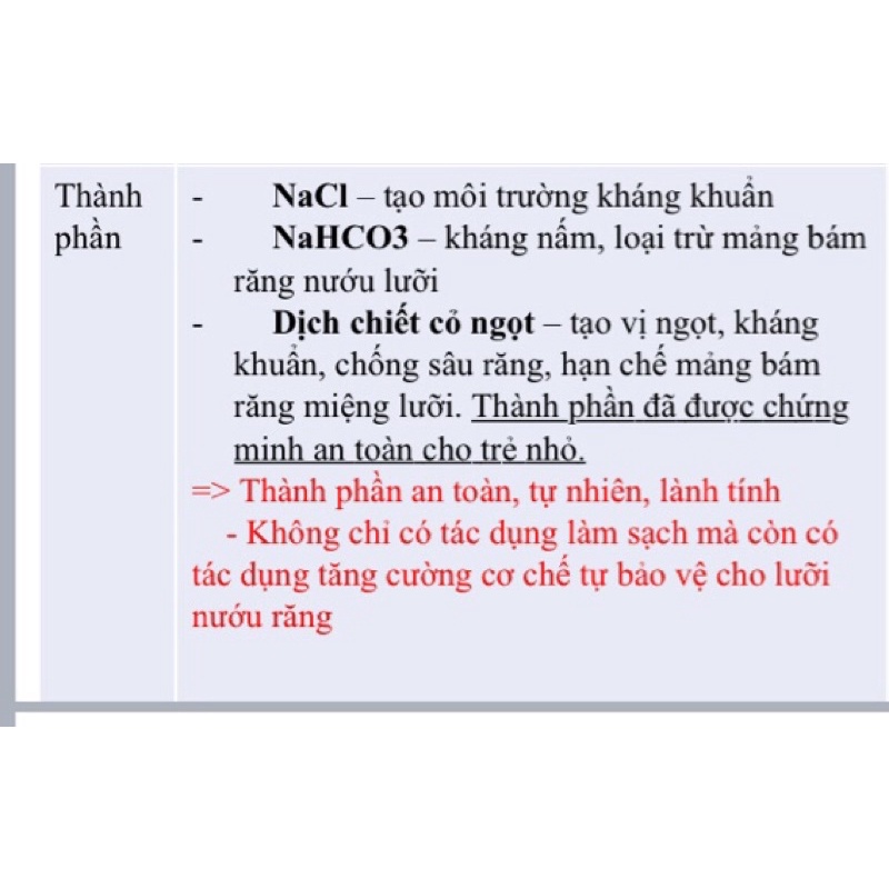 Gạc Rơ lưỡi Tottee chiết xuất cỏ ngọt 30 miếng