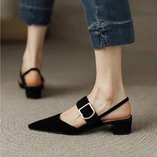 GIÀY SANDAL COLEE SLINGBACK KHUY TRÒN 4P VNXK