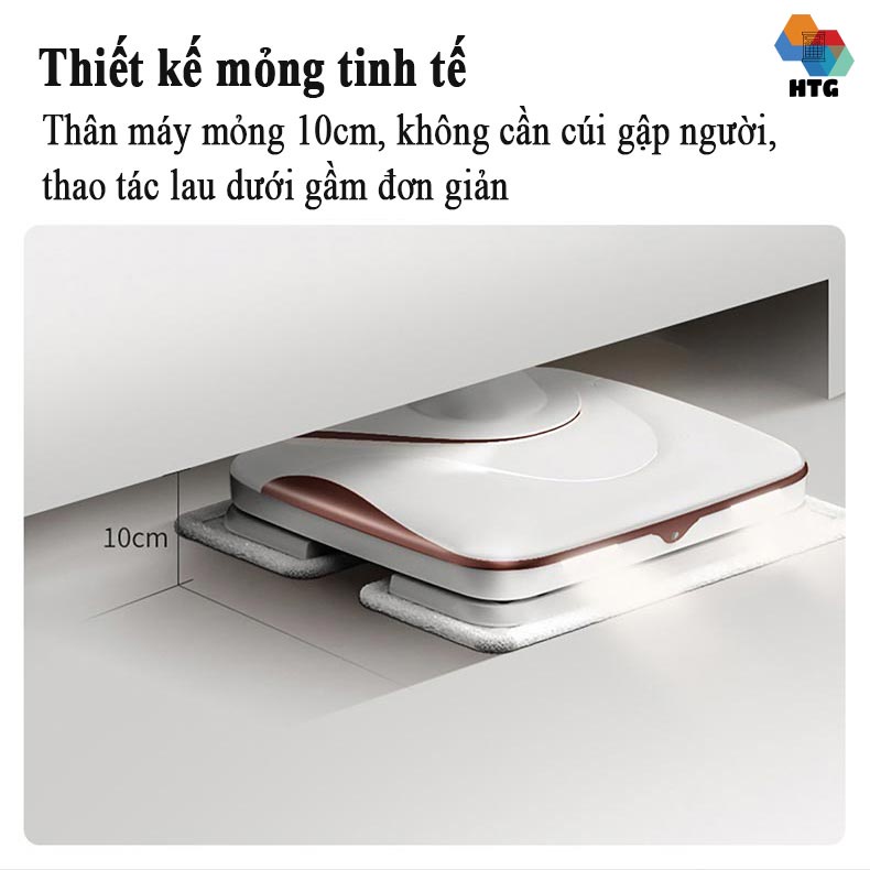 Máy Lau Nhà Không Dây Sawadaki X3  cầm tay công nghệ 4 in 1, trợ lực rung lau tần số 900 lần/phút sạch sâu, chính hãng