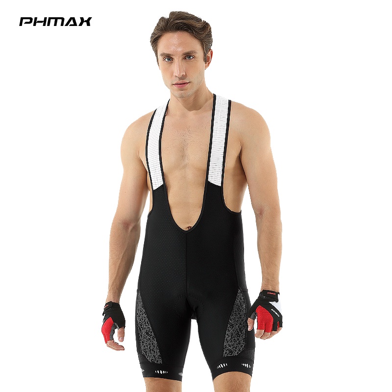 Quần short/ Quần short yếm PHMAX chuyên dụng dành cho nam đạp xe