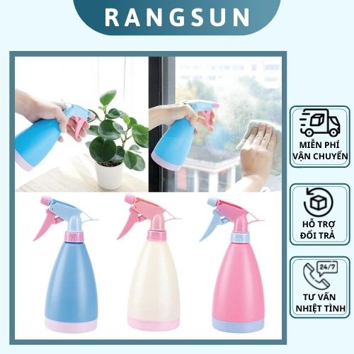 Bình xịt tưới cây , xịt kính dễ thương, tưới cây văn phòng mini 500ml