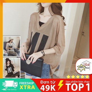 Set áo nữ dành cho người mập bụng tặng kèm áo dây chất liệu thun xước cao cấp