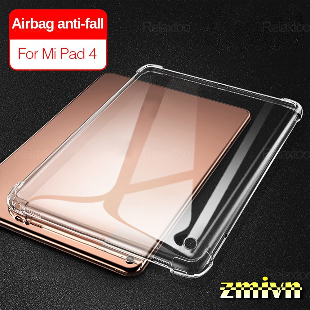 Ôp lưng silicon chống va đập Xiaomi MiPad 4 trong suốt