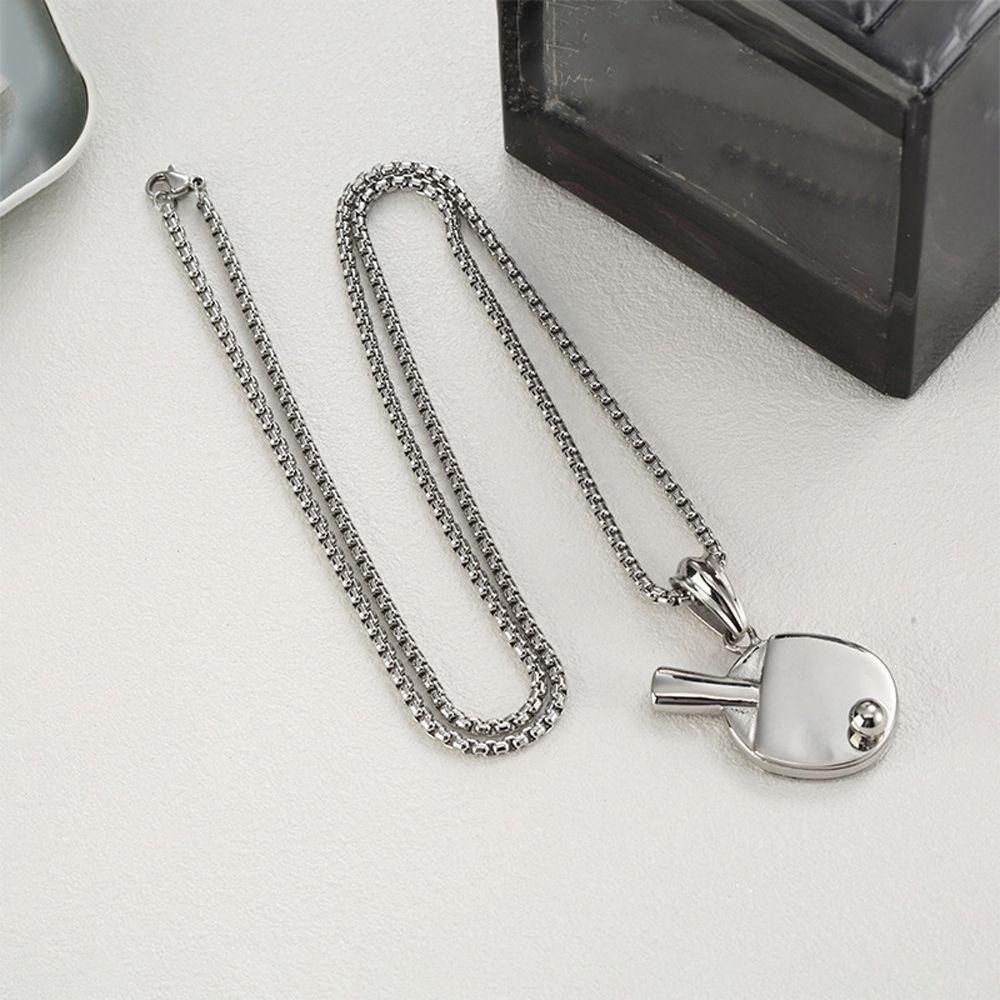 Vòng Cổ Thể Thao Mặt Pong Pong Pong Phong Cách Đường Phố VANES1 Thời Trang Cho Nam