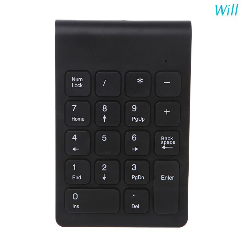 Bàn Phím Số 18 Phím Không Dây Cho Windows XP/7/8