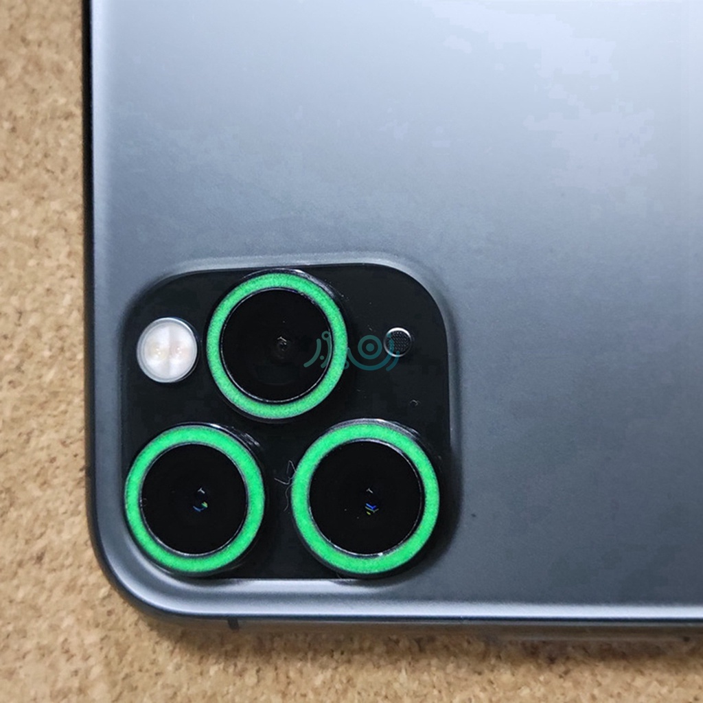 Ốp Điện Thoại Mặt Kính Cường Lực Dạ Quang Bảo Vệ Camera Cho Iphone 12 Pro Max 11 Pro Max 12mini 11 / 12pro