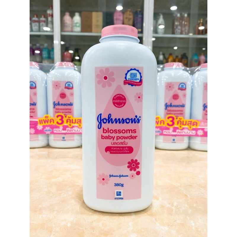 Phấn Johnson's Baby Power Siêu Thơm, Siêu Mịn Thái