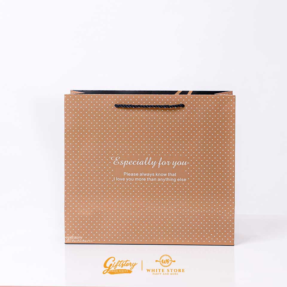 Túi Giấy In UV Họa Tiết Chìm Cao Cấp BLACK LUXURY - Đựng quà tặng sang chảnh chất lượng cao cấp chỉ có tại WhiteStore.vn | BigBuy360 - bigbuy360.vn