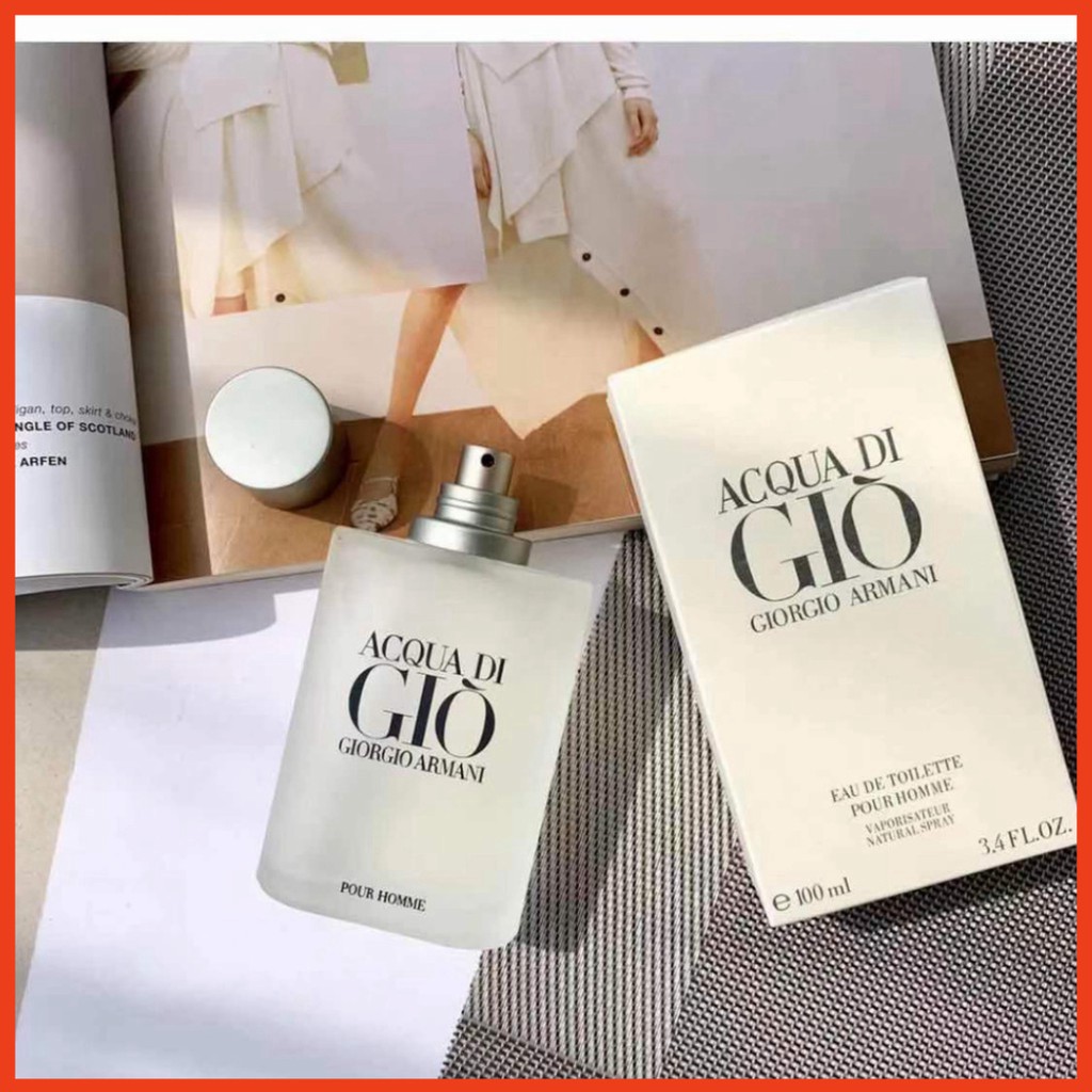 Nước Hoa Nam AQUA DI GIÒ 100ML, Hương Nhẹ Nhàng Tươi Mát Nam Tính Không Thể Thiếu Cho Mọi Chàng Trai | BigBuy360 - bigbuy360.vn