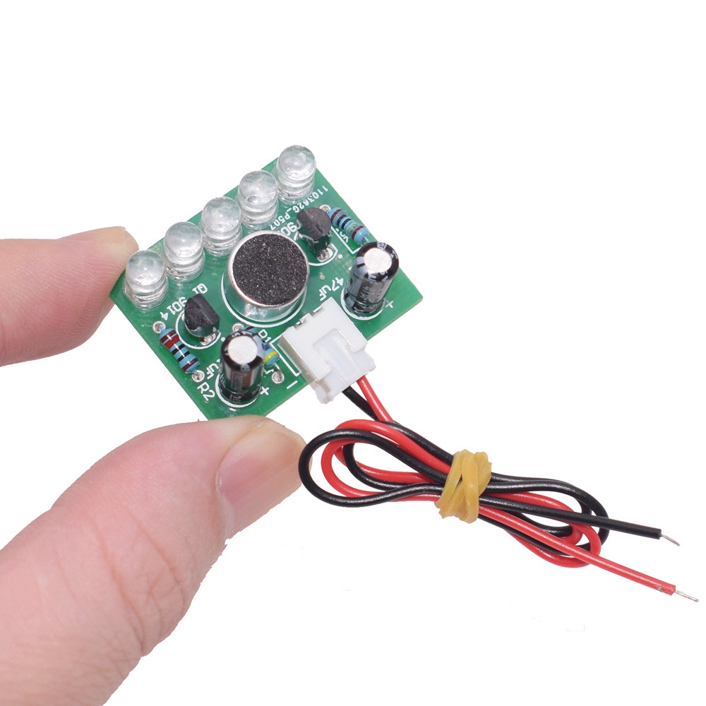 Bộ Bo Mạch Điều Khiển Âm Thanh Điện Tử 3v-5.5v Có Đèn Led | BigBuy360 - bigbuy360.vn