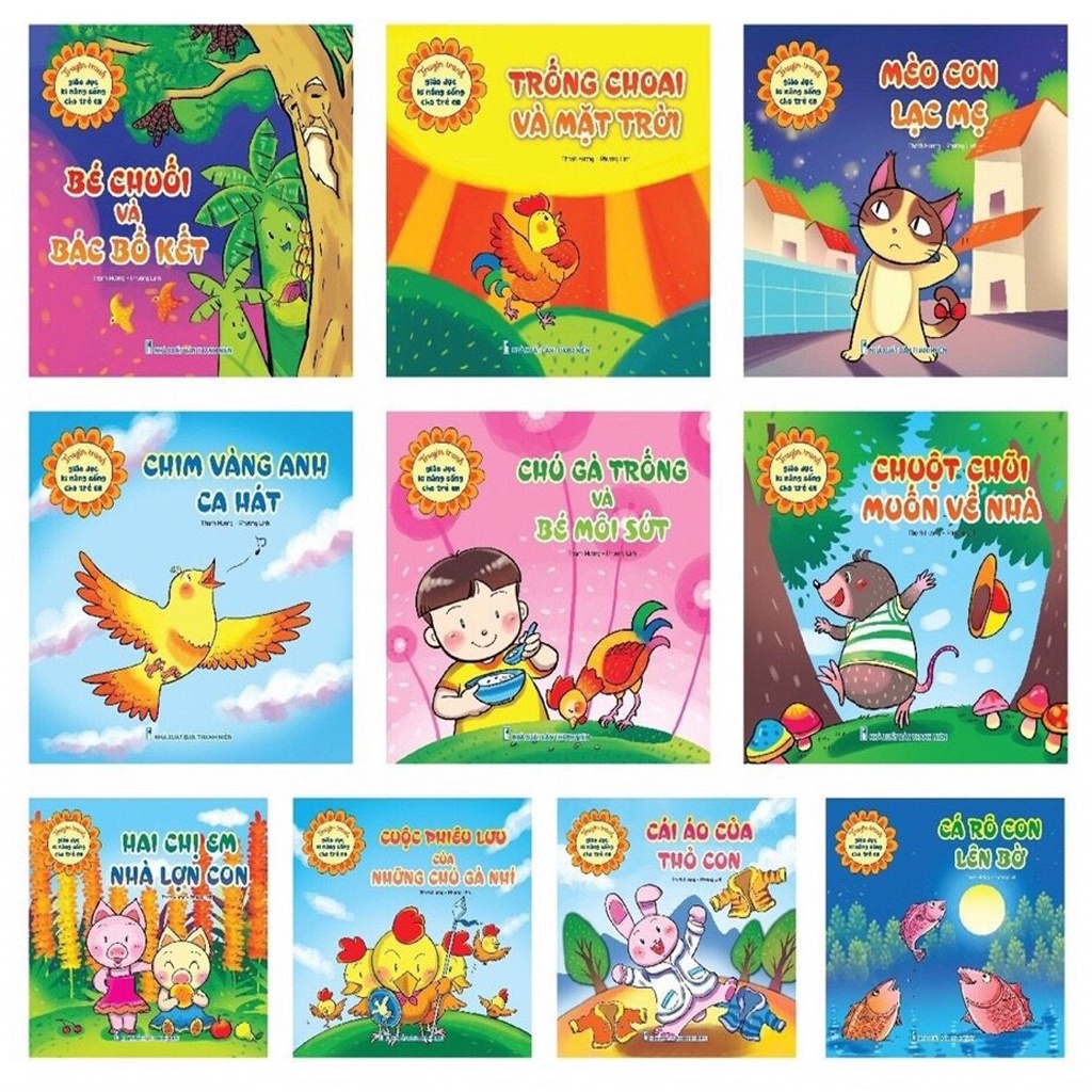 Sách - Truyện tranh giáo dục kỹ năng sống