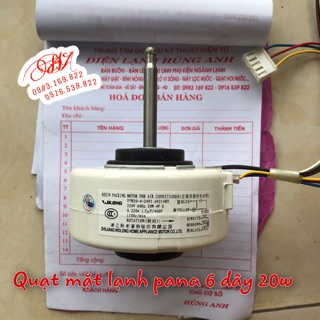 Quạt mặt lạnh 6 dây 20w (thay thế cho pana-funiki)
