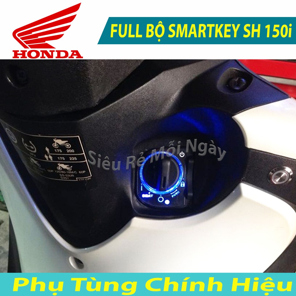 Full Bộ Smartkey chống trộm Cho Honda SH 150i