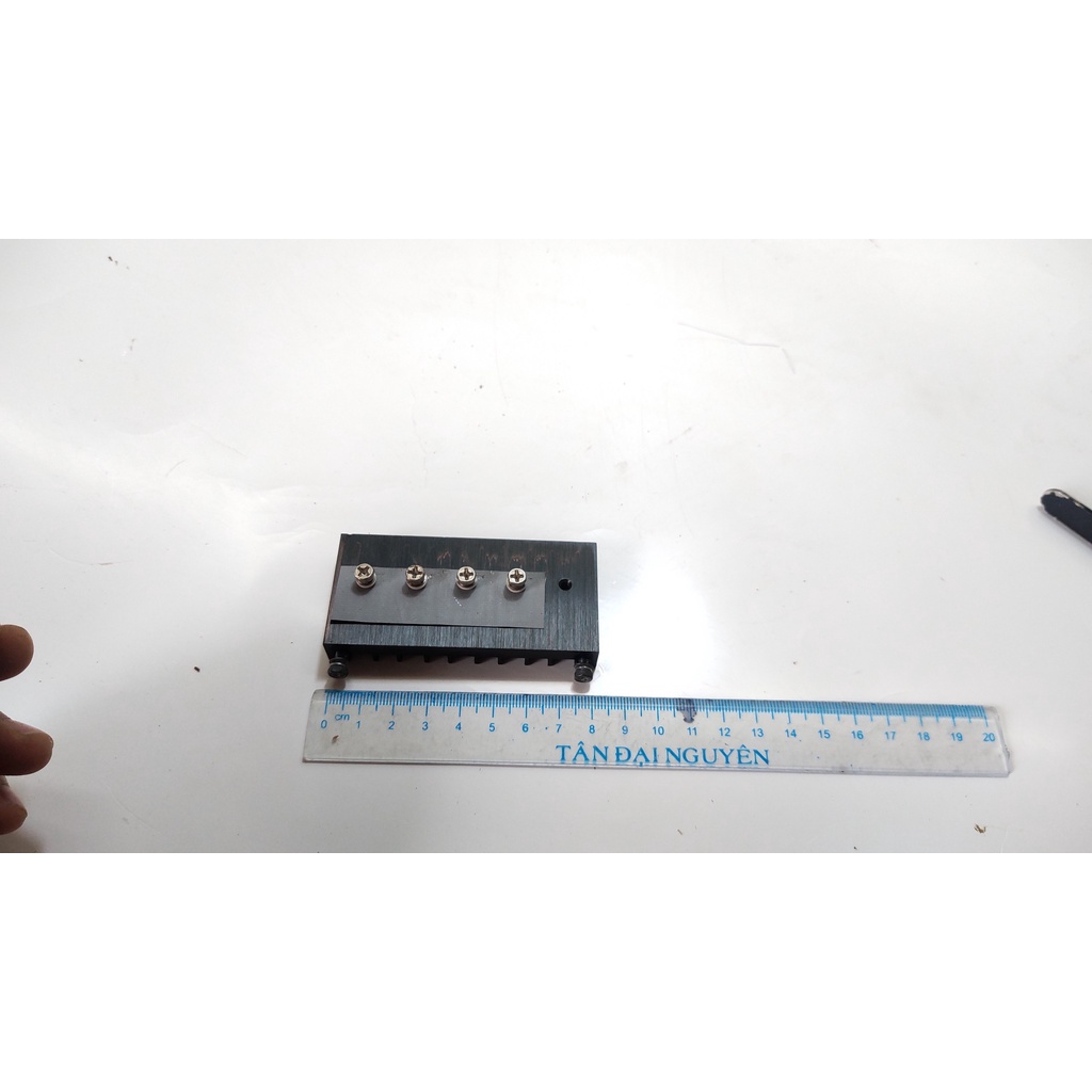 Nhôm Tản Nhiệt Tháo Máy 40x80x10mm