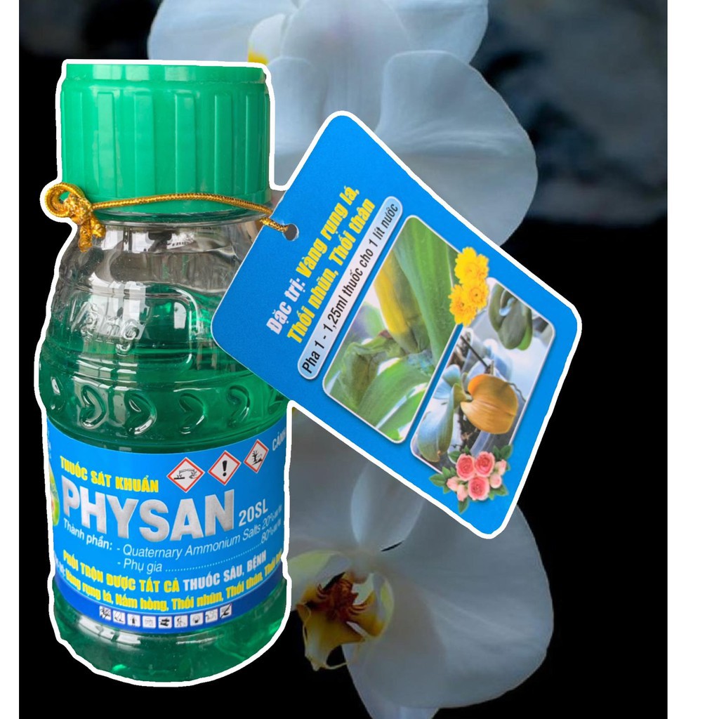 Dung dịch sát khuẩn trừ nấm bệnh thối nhũn cây trồng Physan 20 SL (chai 100ml)