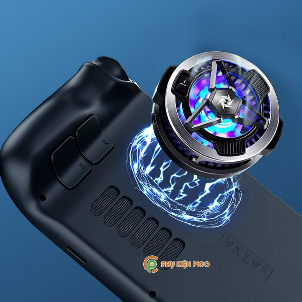 Quạt tản nhiệt Steam Deck Nintendo Switch sò lạnh từ tính SL05 - Quạt tản nhiệt điện thoại có sạc không dây