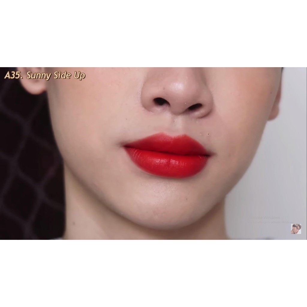 [Hot trend] Son Black Rouge Air Fit Velvet Tint ver7 mẫu mới màu 35 đỏ dâu