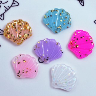 Charm sò kim tuyến nhỏ C69 charm dễ thương nguyên liệu làm thủ công handmade ốp điện thoại