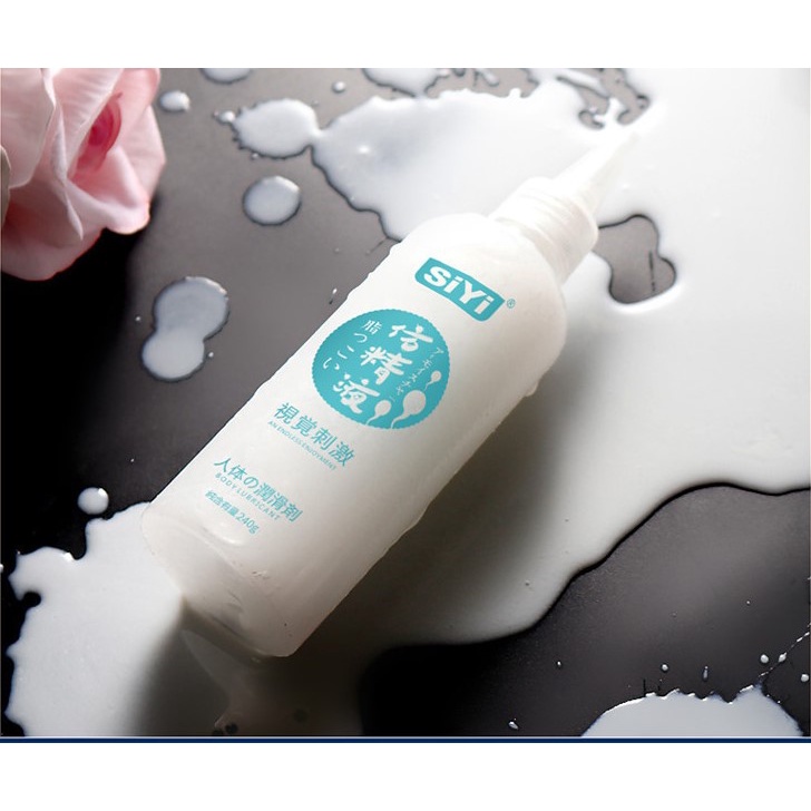 Gel bôi trơn tinh trùng Siyi trắng đục trơn nhớp chính hãng chai 240g