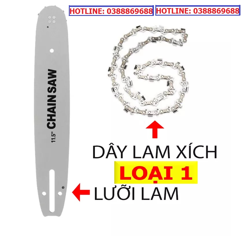 Xích cưa 12inch- Xích Lưỡi Cưa xích gắn máy mài - xích cưa loại 1 - xich luoi cua xich