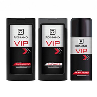 [HOT] TRỌN BỘ COMBO ROMANO VIP CHO PHÁI MẠNH: ( 1 CHAI GỘI 180G +1 CHAI TẮM 180G VÀ 1 CHAI XỊT 150G)