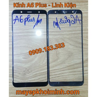 Mặt kính samsung galaxy a6 plus đen lk