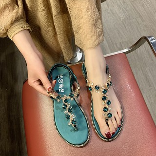 (SẴN 1 SỐ SIZE) Dép Sandal Thời Trang Nữ Đính Đá Cực Sành Điệu