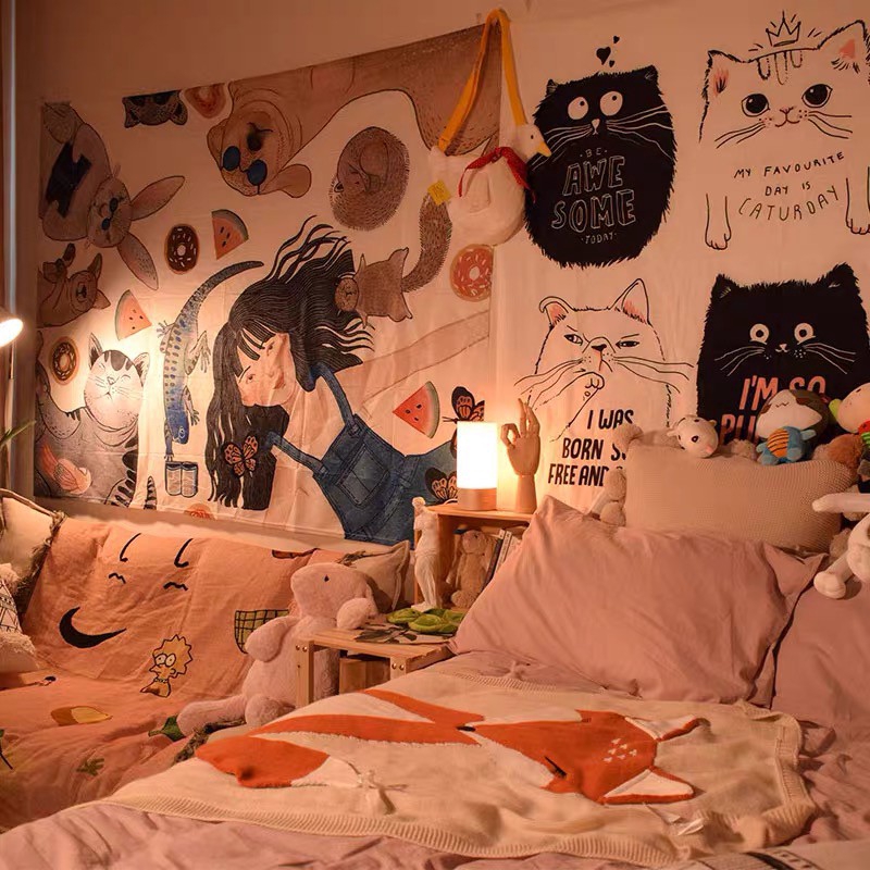 Thảm Treo Tường Trang Trí Nội Thất Kiểu Dáng Đơn Giản Đa Năng | BigBuy360 - bigbuy360.vn