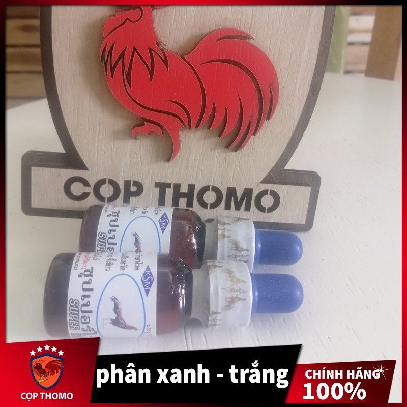 Hanpet.GV- [Chăm Sóc Gà Đá] SUPER WHITE- PHÂN XANH PHÂN TRẮNG.