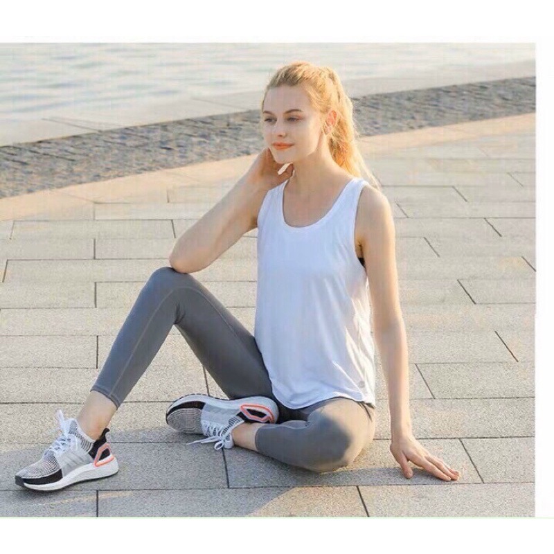 Áo Tank Thể Thao Mặc Ngoài Tập Gym Yoga Nữ - Áo Tank Thể Thao Ba Lỗ Lưới Mè F21, Mặc Nhẹ, Thoáng Mát, Mềm Mịn