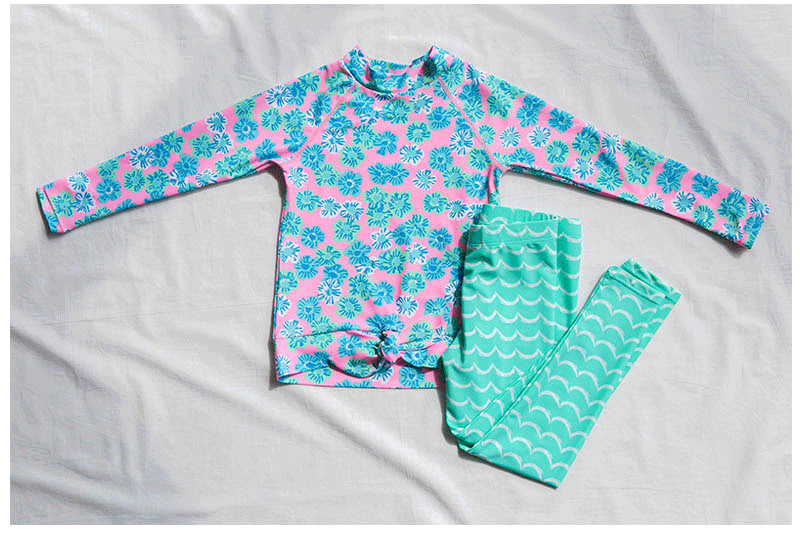 Bộ Đồ Bơi In Họa Tiết Xinh Xắn Cho Bé Gái | BigBuy360 - bigbuy360.vn