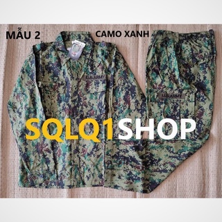 US ARMY Bộ quần áo rằn ri thời trang túi hộp