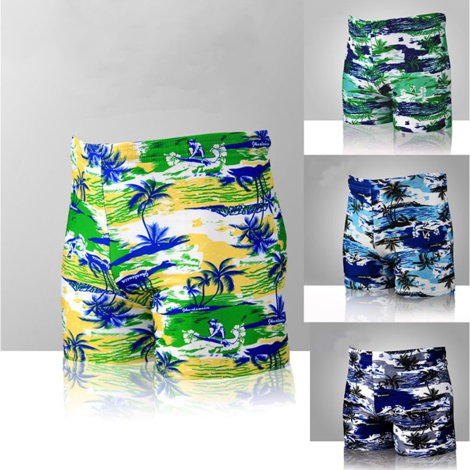 Quần bơi nam ❤️FREESHIP❤️ quần bơi bé trai, trẻ em phong cách thể thao, quần bơi lửng nam đi biển dịp hè - Hàng nhập khẩ