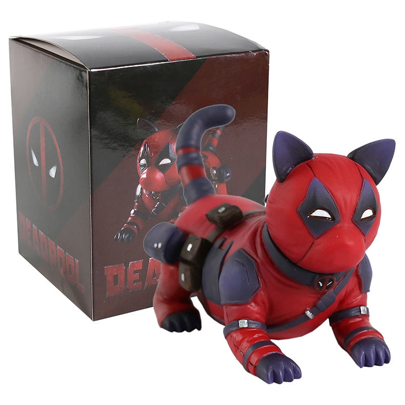 Mô Hình Nhân Vật Deadpool / Báo Đen Bằng Nhựa Pvc