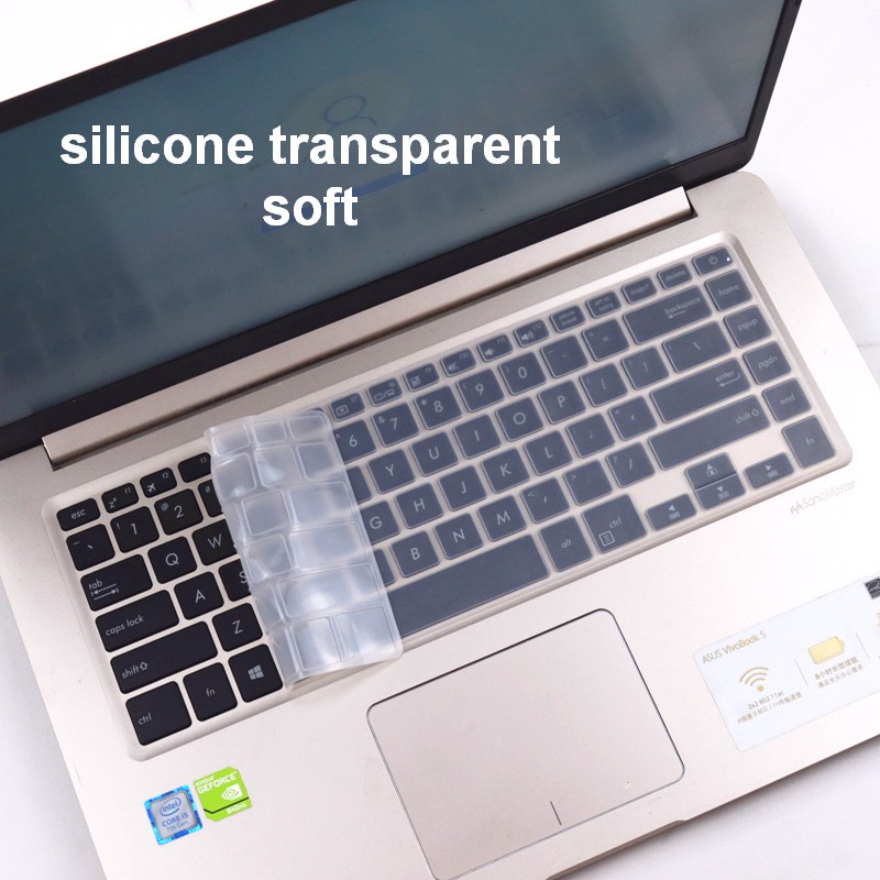 Ốp Lưng Silicone Bảo Vệ Bàn Phím Máy Tính Asus Vivobook S510U X505Z X505X X505b A510U S5100 K505 A505ZA